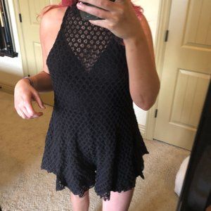 Silence + Noise Brown Romper